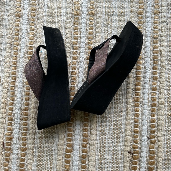 Rocket Dog sparkle strap platform sandals - Picture 4 of 8